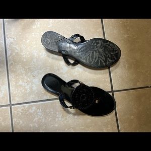 Jack Rogers Georgica Black Jelly Sandals